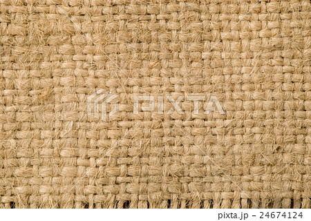 Close up texture of coarse fabric  24674124