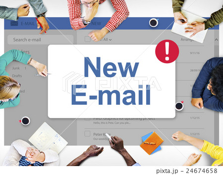 Message Inbox Notification Icon Concept 24674658