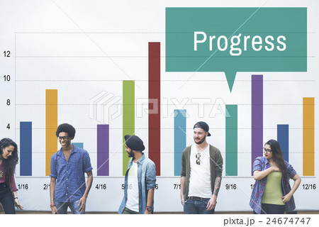 Progress Change Growth Development Improvement Concept Progress Change Growth Development Improvement Concept 24674747