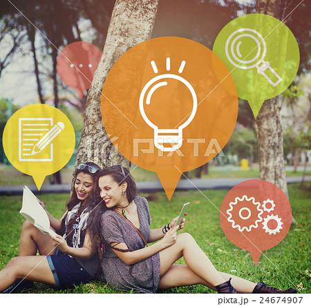 Ideas Lightbulb Innovation Learning Concept 24674907
