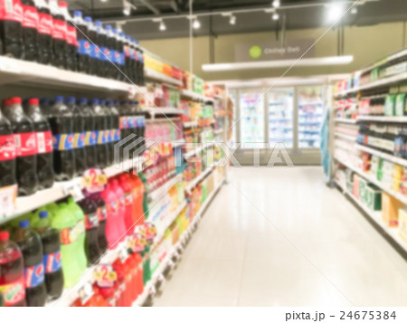 Abstract blur supermarket Abstract blur supermarket 24675384