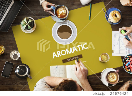 Coffee Break Drink Free Time Concept Coffee Break Drink Free Time Concept 24676424