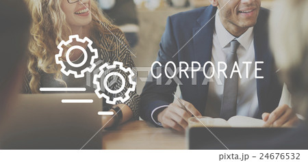 Corporate Business Company Organization Management Concept 24676532