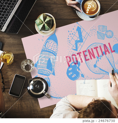 Potential Ideas Creativity Imagination Light Bulb Concept 24676730