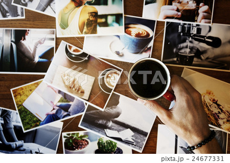 Coffee Cafe Calm Chill Beverage Resting Enjoy Concept Coffee Cafe Calm Chill Beverage Resting Enjoy Concept 24677331