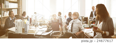 Business Corporation Organization Teamwork Concept 24677617