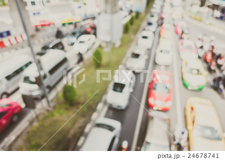 Abstract blur traffic 24678741