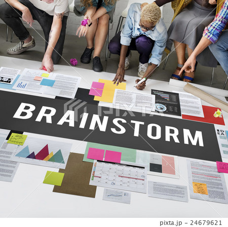 Brainstorm Analysis Creation Innovation Planning Concept 24679621