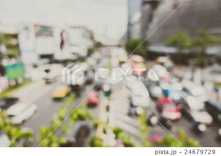 Abstract blur traffic 24679729