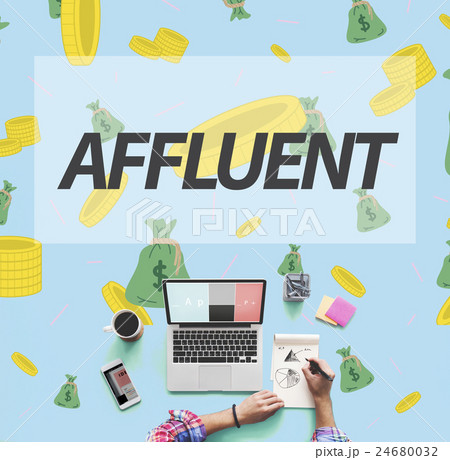 Finance Economics Access Affluent Investment Concept Finance Economics Access Affluent Investment Concept 24680032