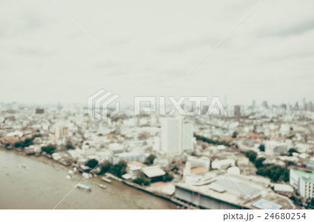 Blur bangkok city 24680254