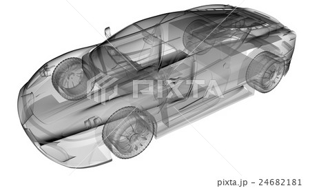 transparent sport car transparent sport car 24682181