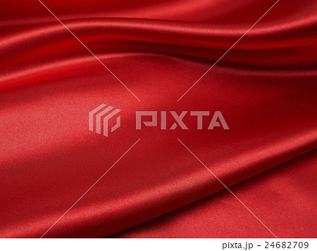 ドレープ・赤 24682709