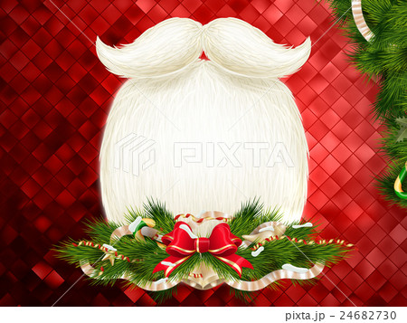 Christmas Decoration Background. EPS 10のイラスト素材 [24682730] - PIXTA