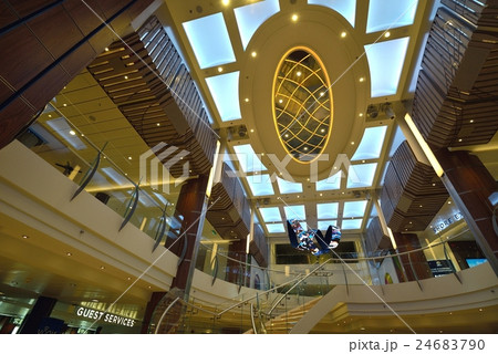 クアンタム・オブ・ザ・シーズ　船内風景　通路の装飾 24683790