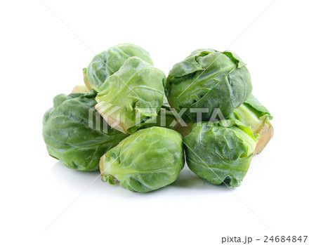 cabbage on white background 24684847