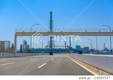 ドライブイメージ　高速道路 24685547