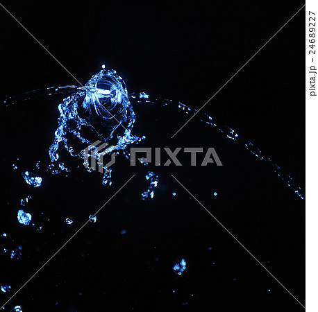 Water splash in black Water splash in black 24689227