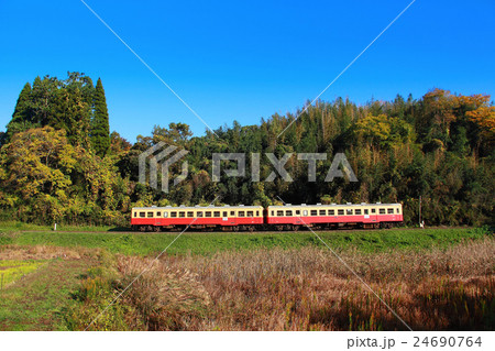 築堤を走る列車 24690764