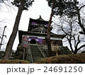 正月準備の丸岡城（霞ヶ城） 24691250