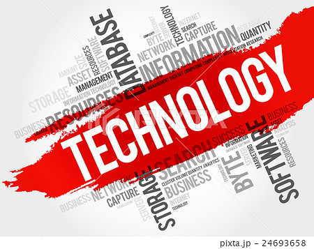 Technology word cloud Technology word cloud 24693658