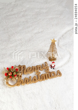 雪のmerry christmas　サンタがやって来る♪ 24694054
