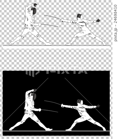 フェンシング 24698410