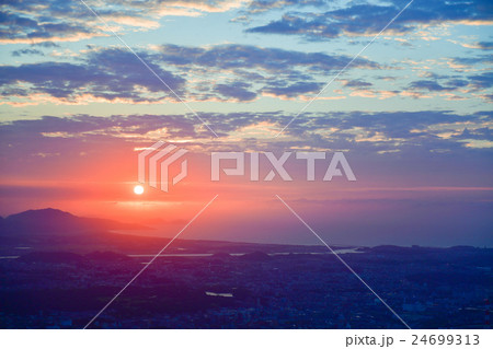 夏の皿倉山の眺め 24699313