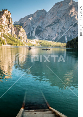 Lake Braies in South Tyrol Italian Alps 24701751