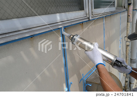 壁のシール打ち 24701841