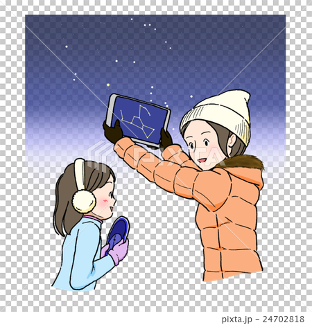 天体観測_星座_冬 24702818