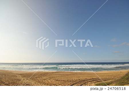 風景＞波・砂浜＠USA＞Hawaii＞Kauai島＞TunnelsBeach 24706518