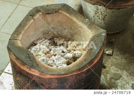 Charcoal  brazier of thai style. 24706719
