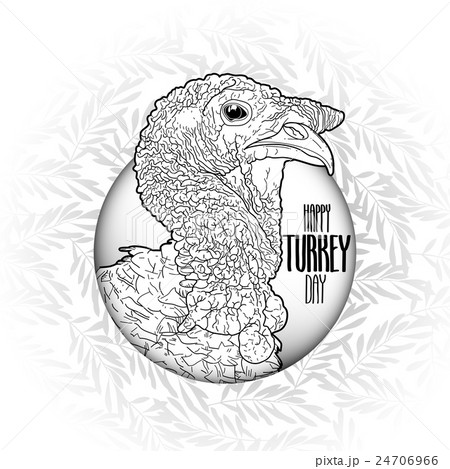 Graphic design with turkey 24706966