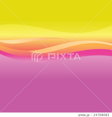 pink and orange  abstract vector waves 24708083