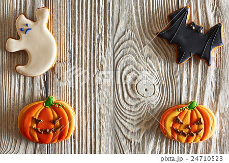 Halloween homemade gingerbread cookies Halloween homemade gingerbread cookies 24710523