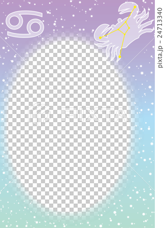 かに座ポストカード薄 24713340