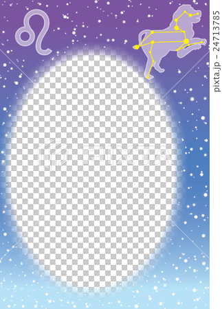 しし座ポストカード濃 24713785