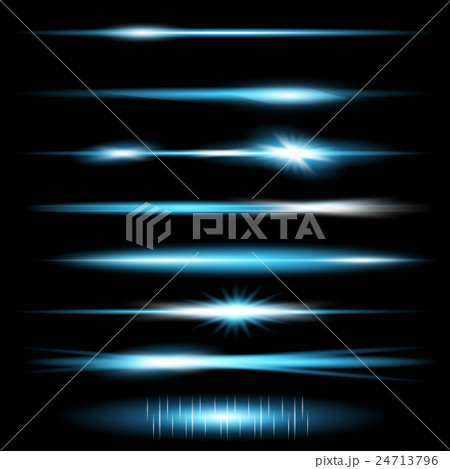 Creative concept Vector set of glow light effect Creative concept Vector set of glow light effect 24713796