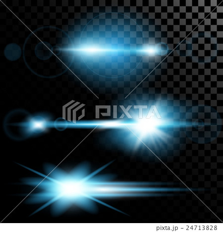 Creative concept Vector set of glow light effect 24713828
