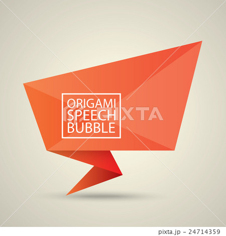 Abstract glossy red speech bubble.のイラスト素材 [24714359] - PIXTA