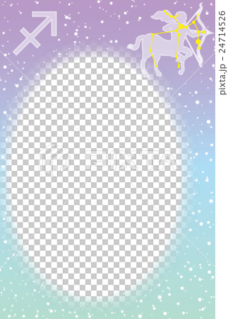 いて座ポストカード薄 24714526