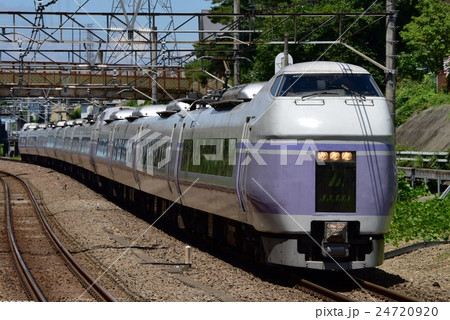 E351系スーパーあずさ　中央線　西国分寺 24720920