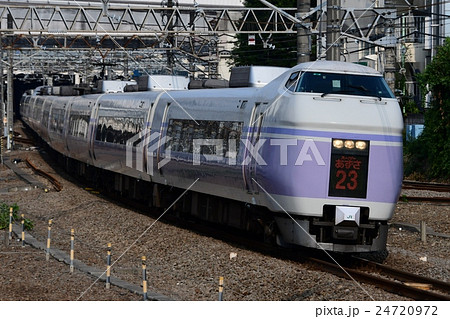 E351系　スーパーあずさ23号　中央線 24720972