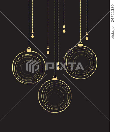 Vector Christmas balls 24721380