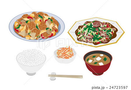 今日のご飯レバニラ炒め 24723597