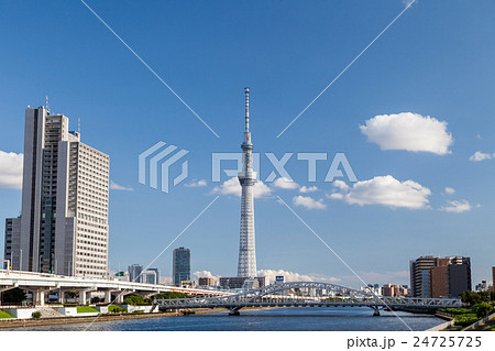 都立汐入公園から望む東京スカイツリー 都立汐入公園から望む東京スカイツリー 24725725