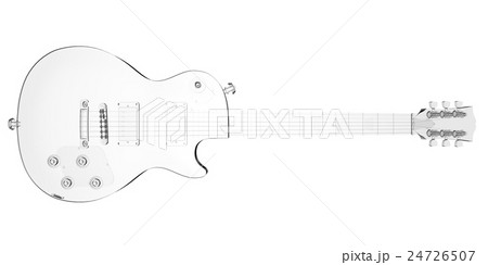 isolated transparent guitar image isolated transparent guitar image 24726507
