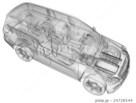 isolated transparent car image 24726544