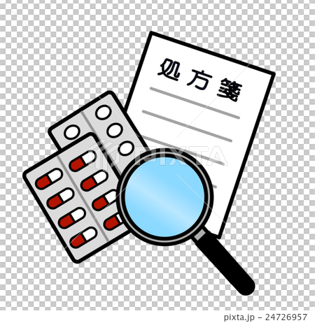 薬と虫眼鏡 24726957